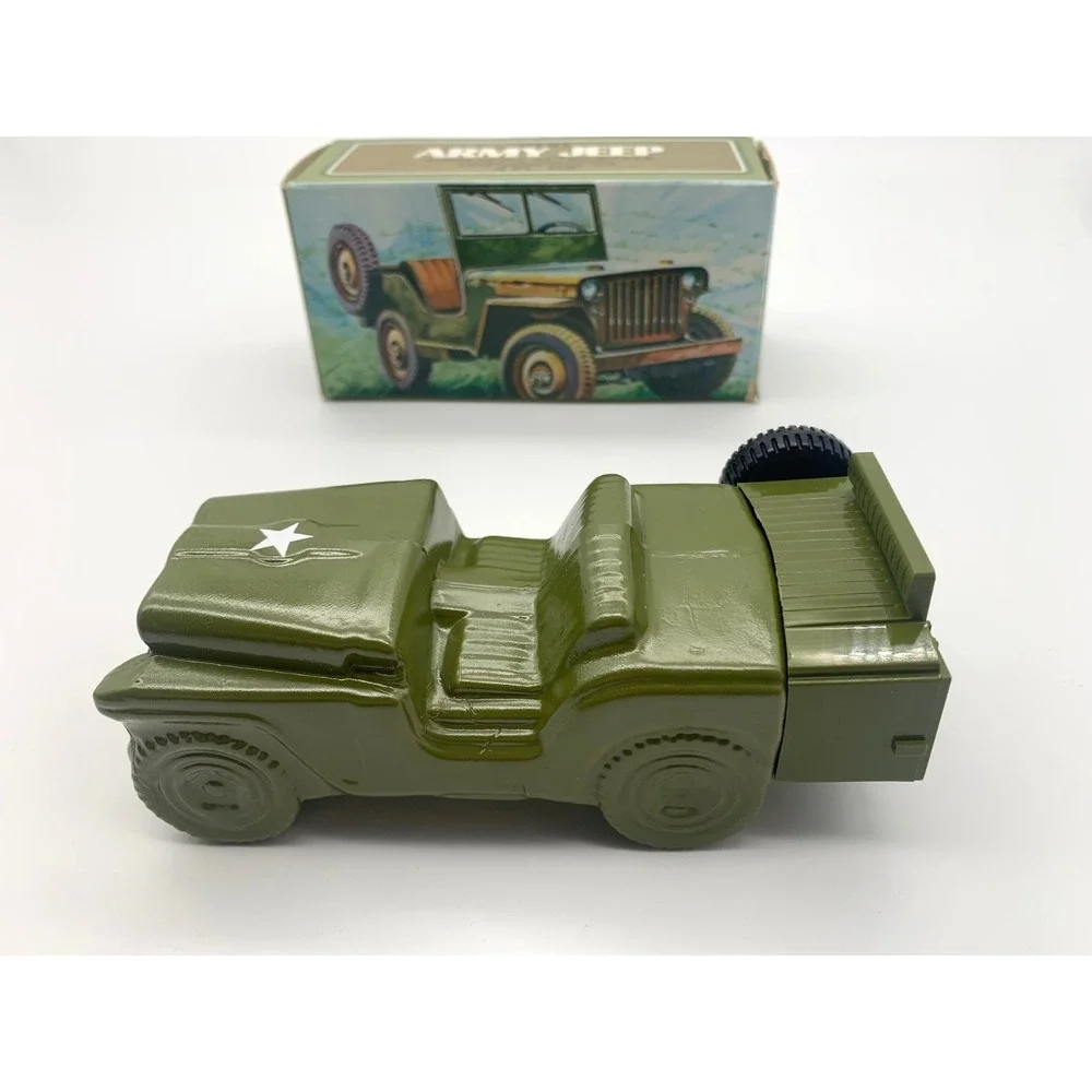 Avon Army Jeep Wild Country After Shave 4 fl.‎ oz. Full with Original Box VTG